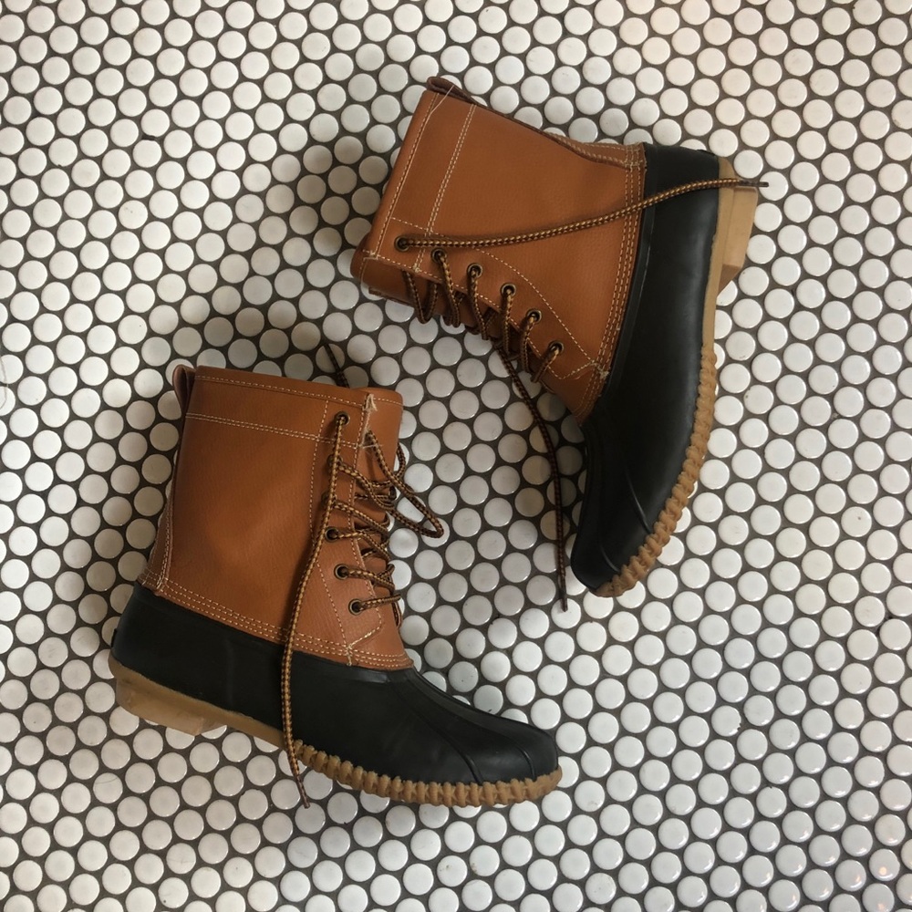 KHOMBU Lace Up / Winter Duck Boots